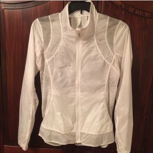 Lululemon RARE mesh lace nothing to hide jacket 8