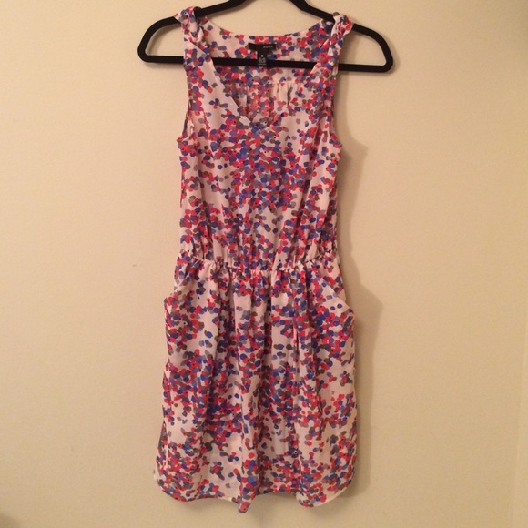 Floral chiffon dress