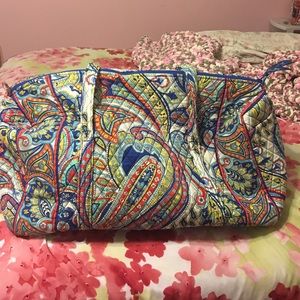 Large Vera Bradley Duffle Bag