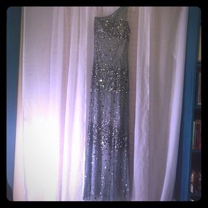 Sequin Full length gown, off shoulder