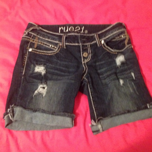 Jean shorts