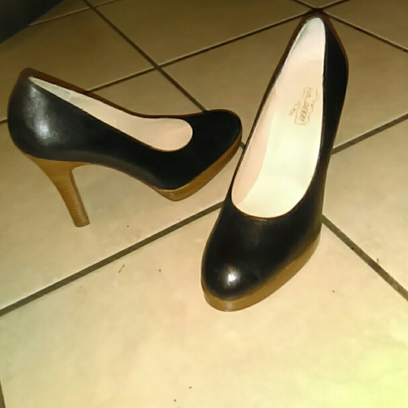 Oh...Deer black heels