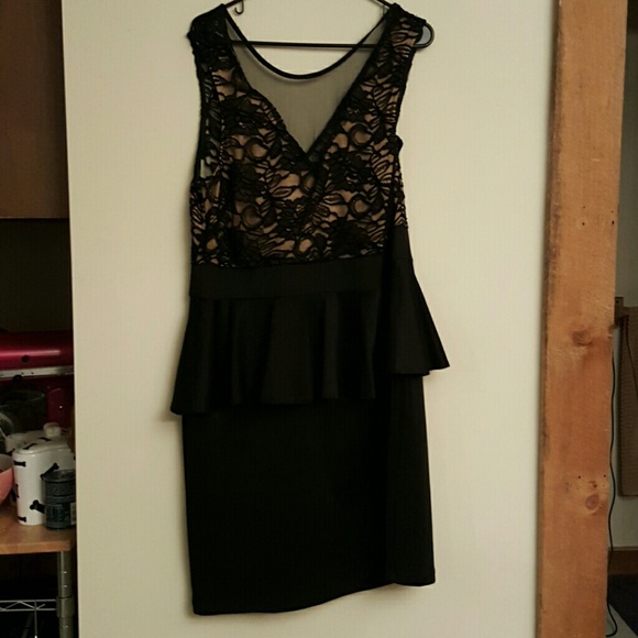 Peplum dress