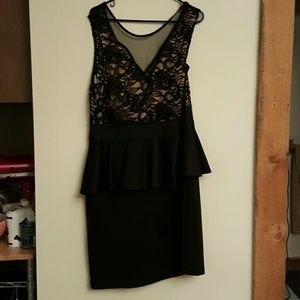 Peplum dress