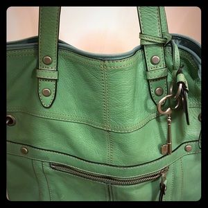 Fossil leather purse