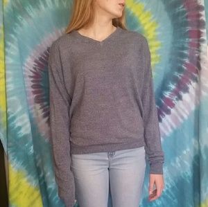 Super cozy grey/blue sweater