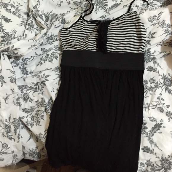 Spaghetti Straps striped dress