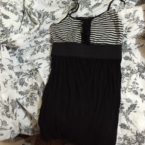 Spaghetti Straps striped dress
