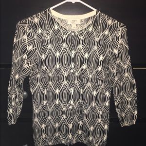 Wild Print Cardigan