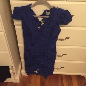 Xenia size medium royal blue dress
