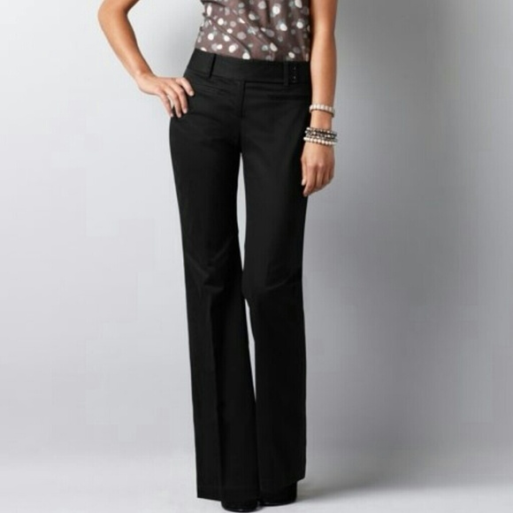 Petite Black Pants / Slacks -  Ann Taylor