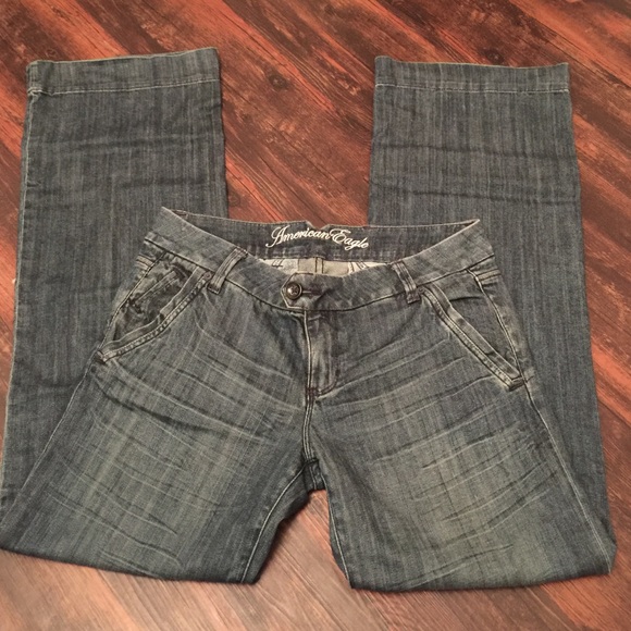 American Eagle wide leg jeans