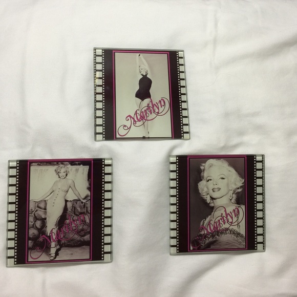 Marilyn Monroe coasters