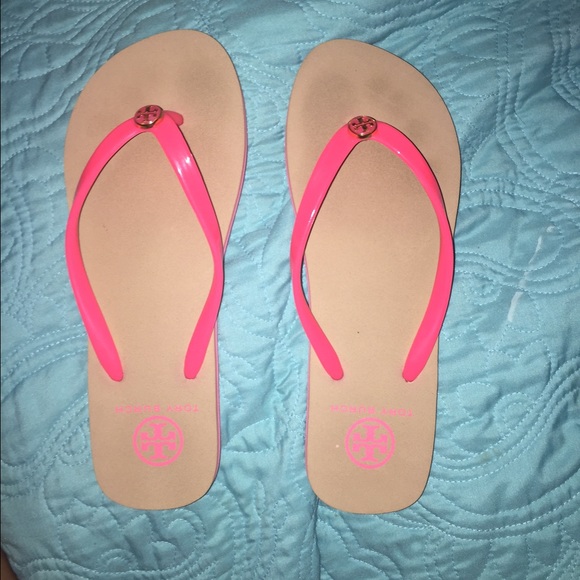 Tory burch flip flops