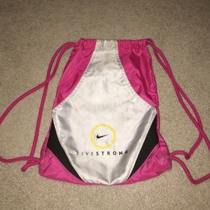 Nike Livestrong Cinch Bag
