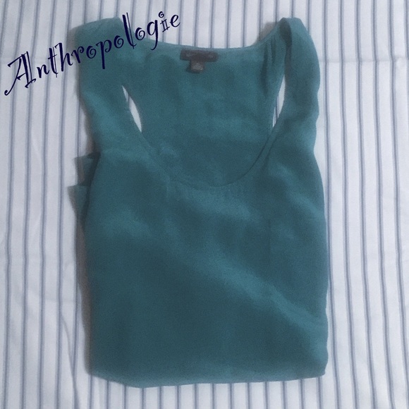 Anthro Silk tank