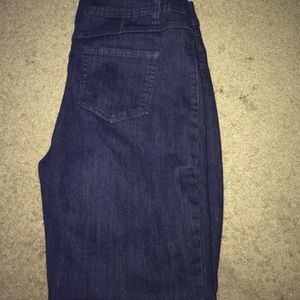 High waisted pants denim