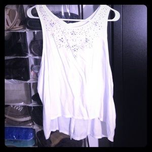 Hollister white top