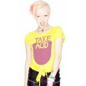 Take Acid festival tee