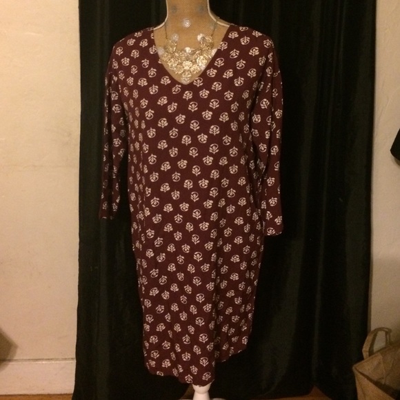Beautiful leaves tunic