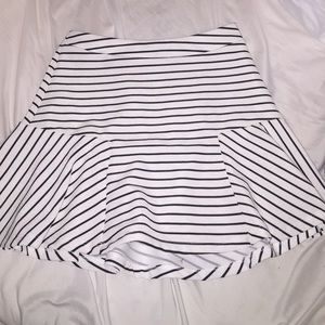 Striped skirt