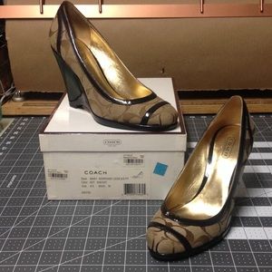 Coach Wedge Heels