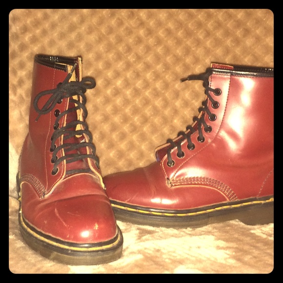 Red Dr. Martens