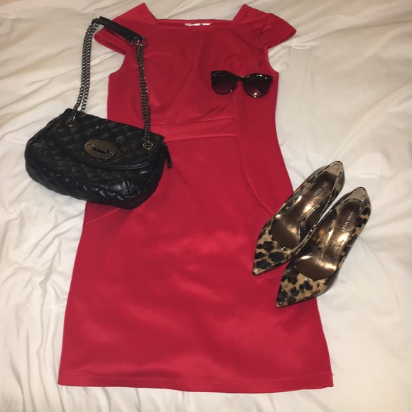 Red dress