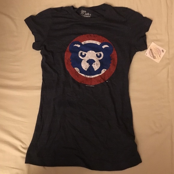 Ladies Chicago Cubs Soft T-shirt