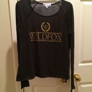 Wildfox logo sweater