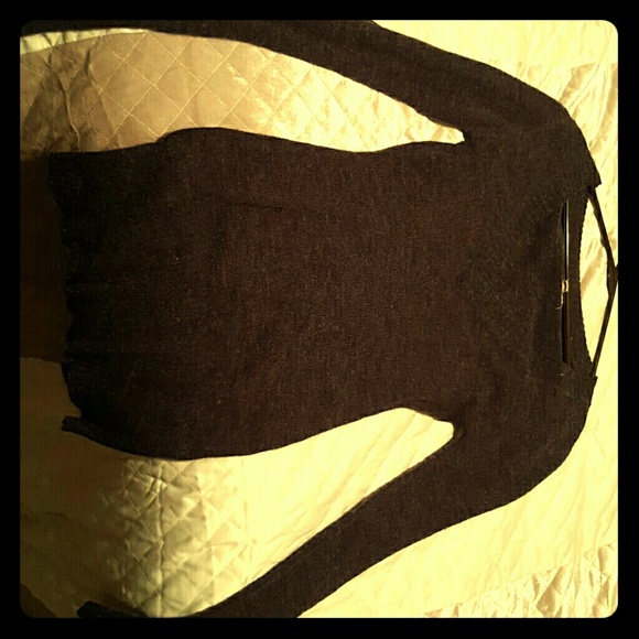 Purple sweater dress!