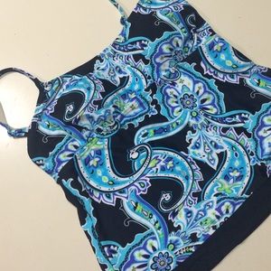Medium Paisley Bathing Suit top