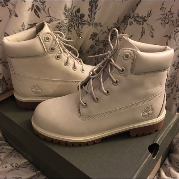 TIMBERLAND 6" PREMIUM WATERPROOF BOOTS JUNIORS - Picture 1 of 3