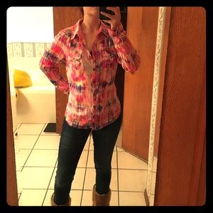 Day Trip Retro Button Up!