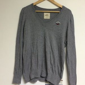 Grey Hollister Sweater