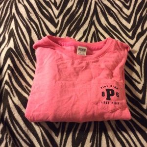Pink PINK crew neck
