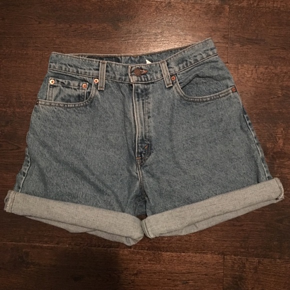 Levi's Pants - Vintage Highwaist Denim Shorts