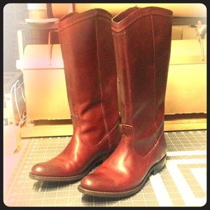 FRYE Rider pull on boot