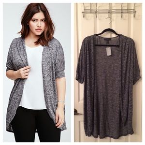 Plus Size Dolman Cardigan