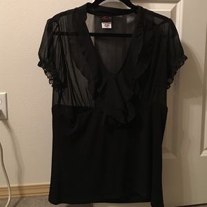 Torrid sheer blouse