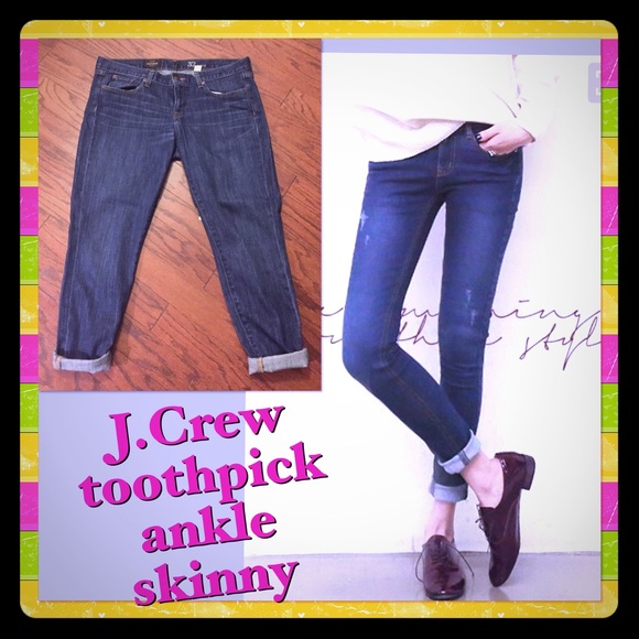 J.Crew toothpick Jeans