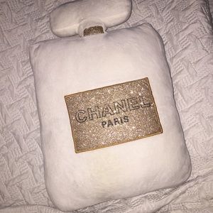 CHANEL PERFUME BOTTLE PILLOW
