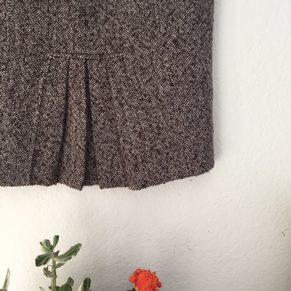 MK Brown/cream wool skirt - Picture 3 of 4