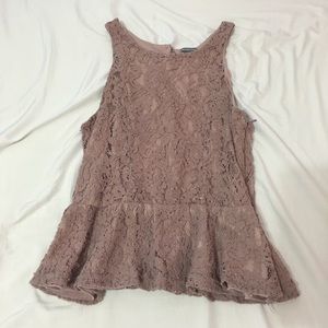 Mauve colored top