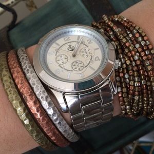 Premier Designs Multi-Metal Bangle Bracelet Set