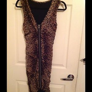 Leopard 2Bebe dress