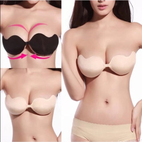 Invisible self adhesive bra