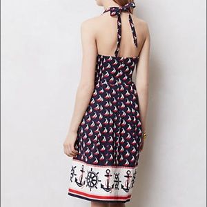 Sailboat dress from Anthropologie, size 8