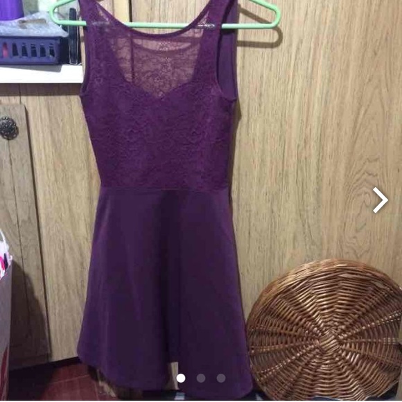 Purple dress