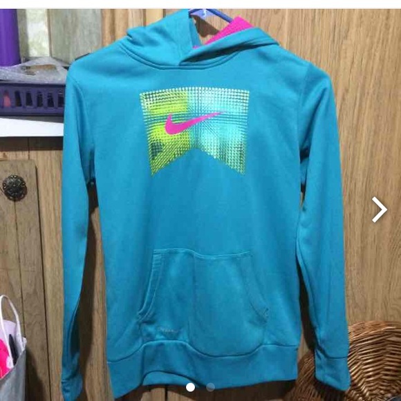 Blue dri fit hoodie - Picture 1 of 2